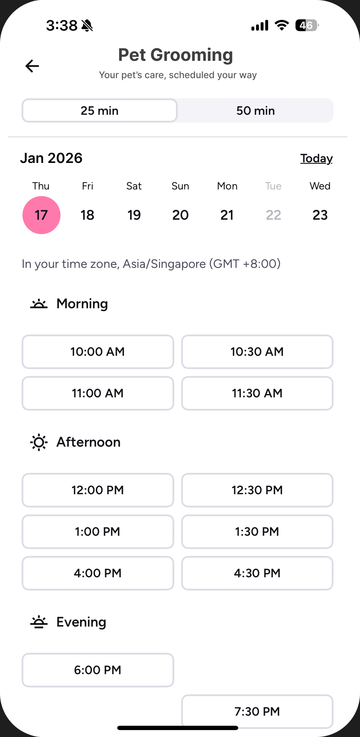 App Screenshot Detail